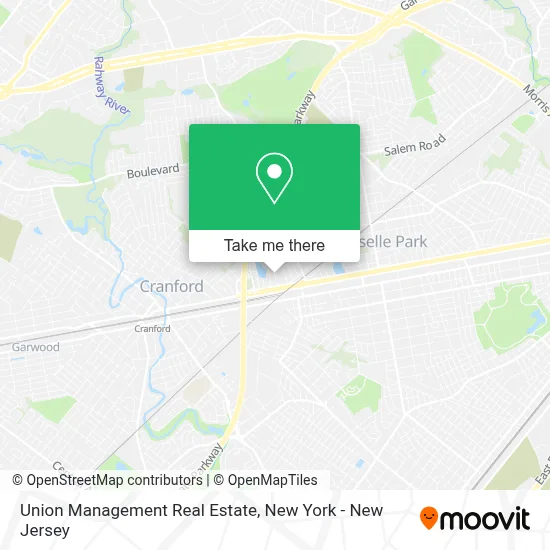 Union Management Real Estate map