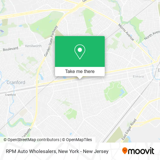 RPM Auto Wholesalers map