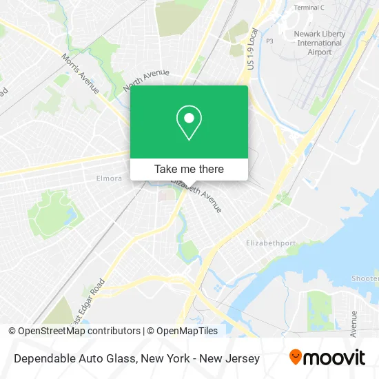 Dependable Auto Glass map