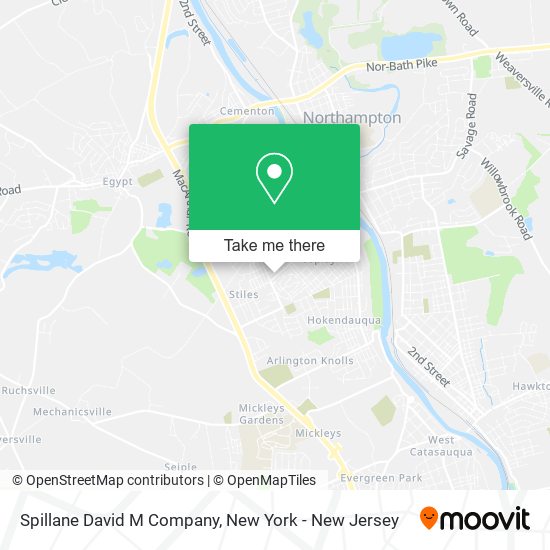 Spillane David M Company map