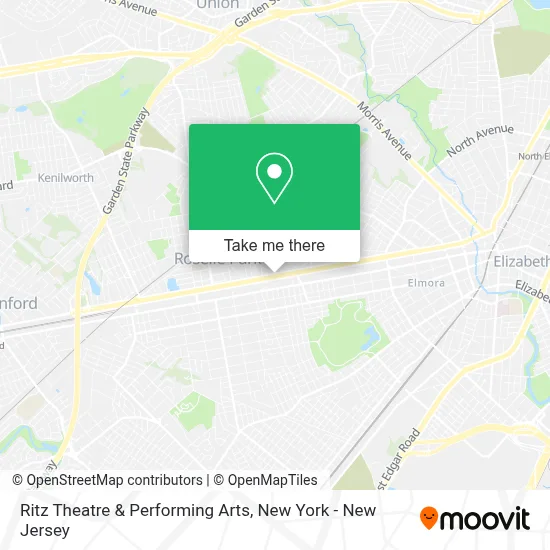 Ritz Theatre & Performing Arts map