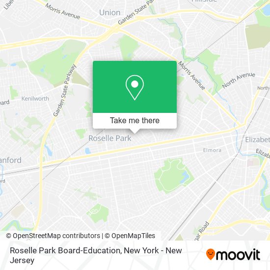 Mapa de Roselle Park Board-Education