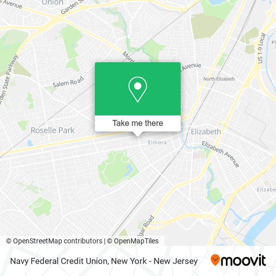 Navy Federal Credit Union map