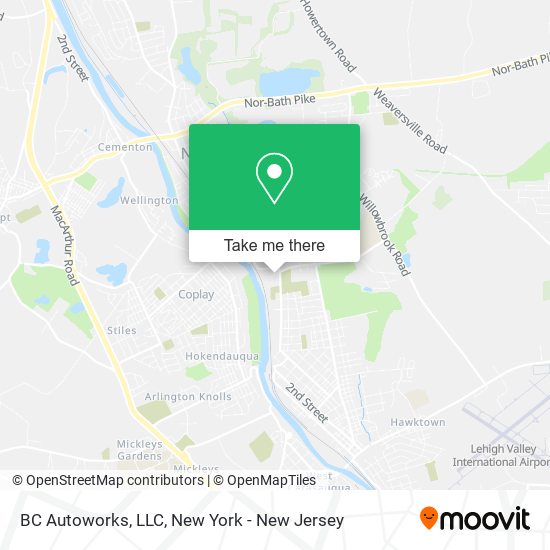 BC Autoworks, LLC map