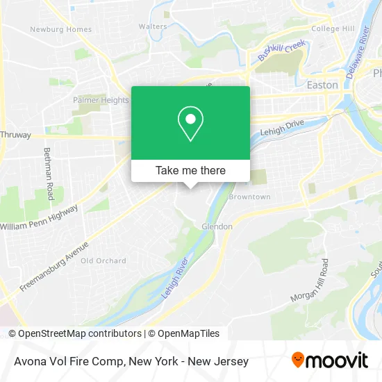 Avona Vol Fire Comp map