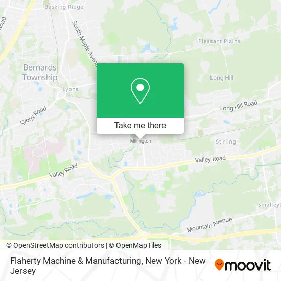 Flaherty Machine & Manufacturing map