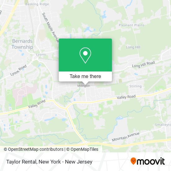 Taylor Rental map