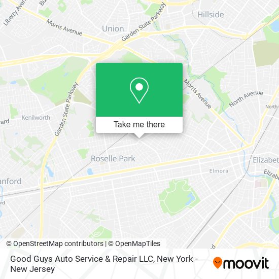 Mapa de Good Guys Auto Service & Repair LLC