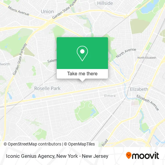 Iconic Genius Agency map