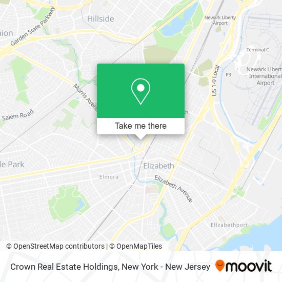 Crown Real Estate Holdings map