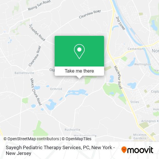 Sayegh Pediatric Therapy Services, PC map