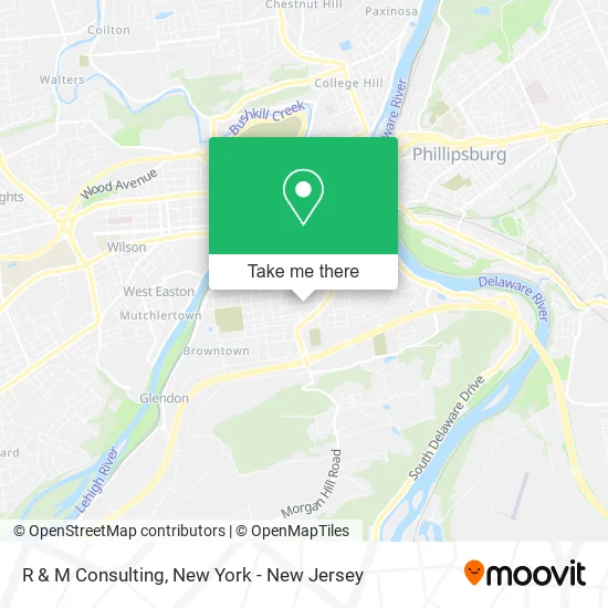 R & M Consulting map