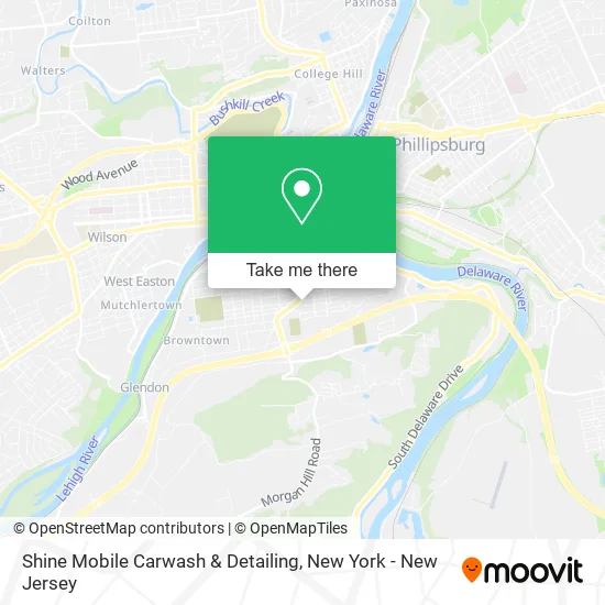 Shine Mobile Carwash & Detailing map