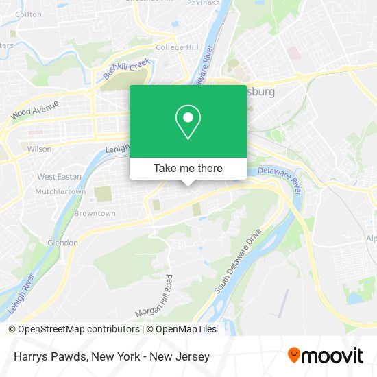 Harrys Pawds map