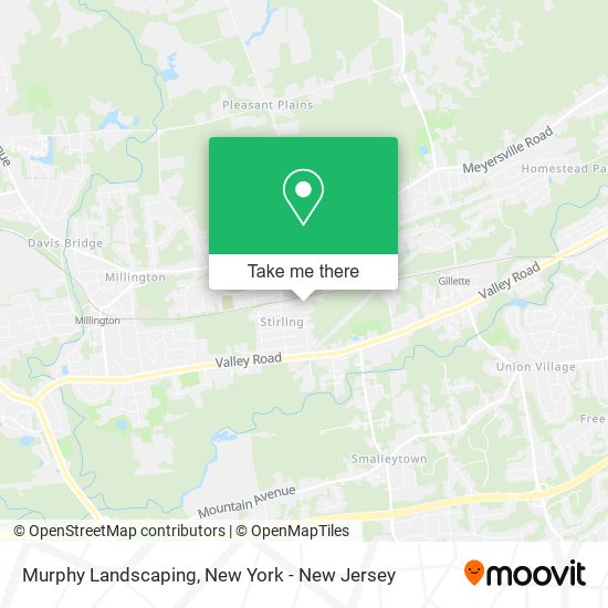 Murphy Landscaping map