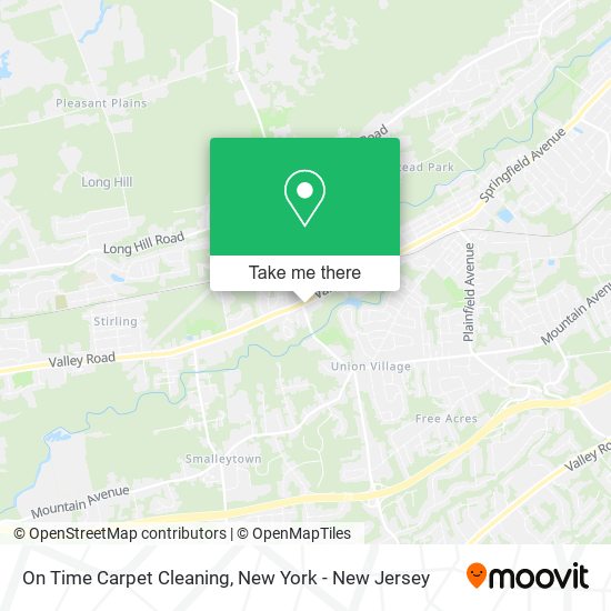 Mapa de On Time Carpet Cleaning