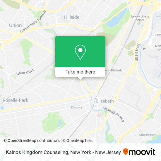 Kainos Kingdom Counseling map