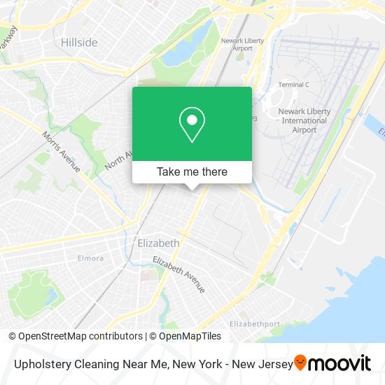 Mapa de Upholstery Cleaning Near Me