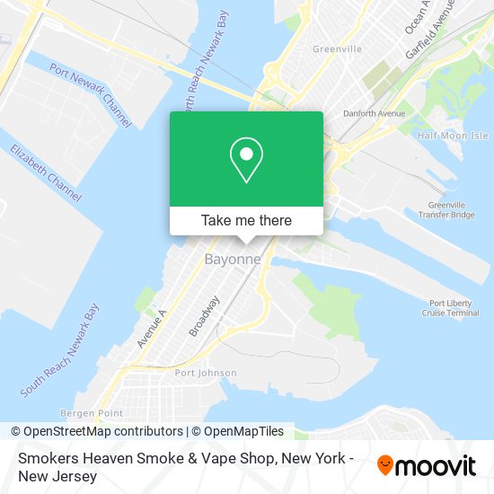 Smokers Heaven Smoke & Vape Shop map