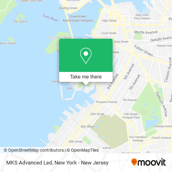 MKS Advanced Led map