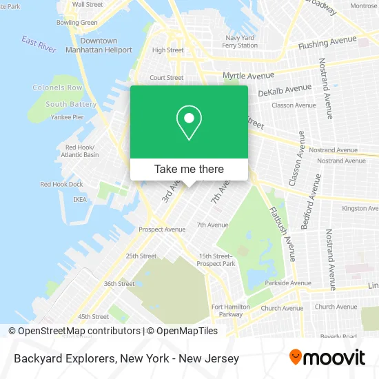 Backyard Explorers map