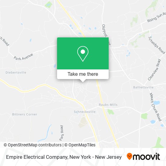 Mapa de Empire Electrical Company