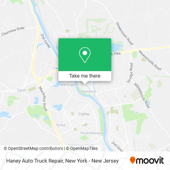 Mapa de Haney Auto Truck Repair