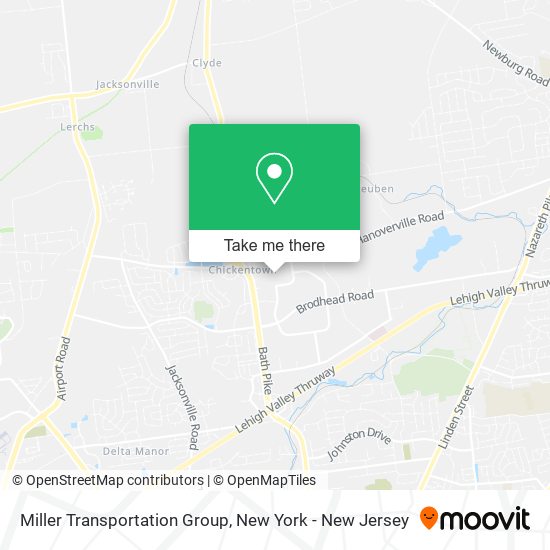 Miller Transportation Group map