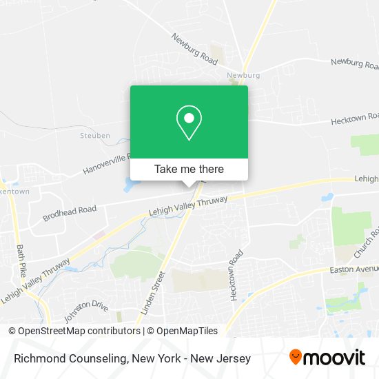 Richmond Counseling map