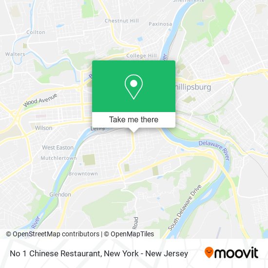 No 1 Chinese Restaurant map