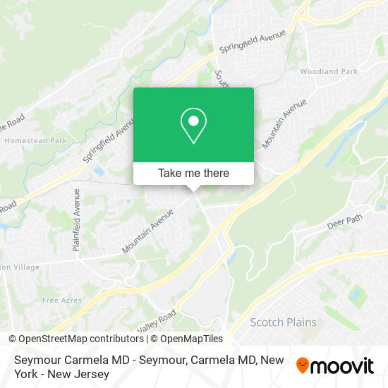 Seymour Carmela MD - Seymour, Carmela MD map