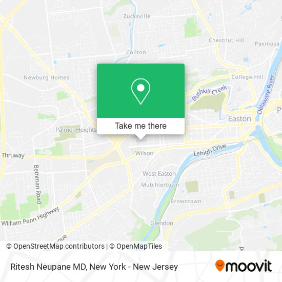 Ritesh Neupane MD map