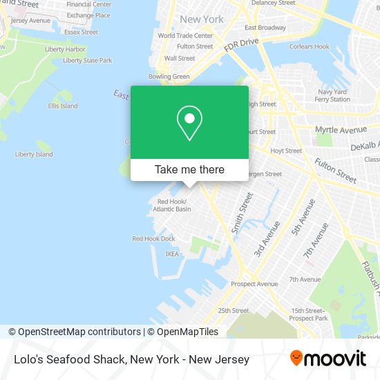 Mapa de Lolo's Seafood Shack