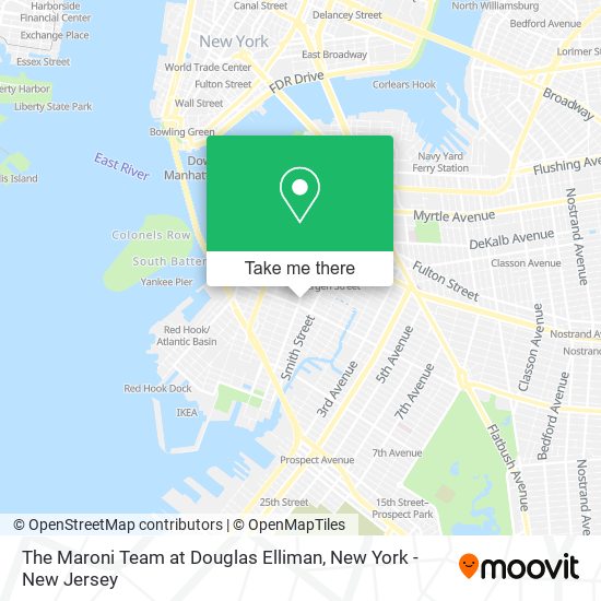 Mapa de The Maroni Team at Douglas Elliman