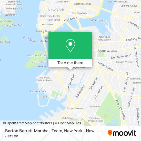 Mapa de Barton Barrett Marshall Team