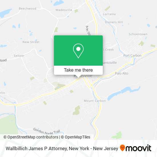 Wallbillich James P Attorney map