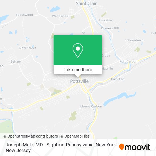Mapa de Joseph Matz, MD - Sightmd Pennsylvania