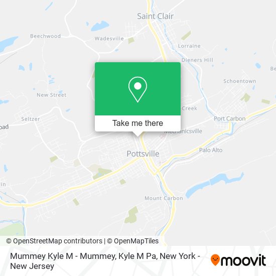 Mummey Kyle M - Mummey, Kyle M Pa map