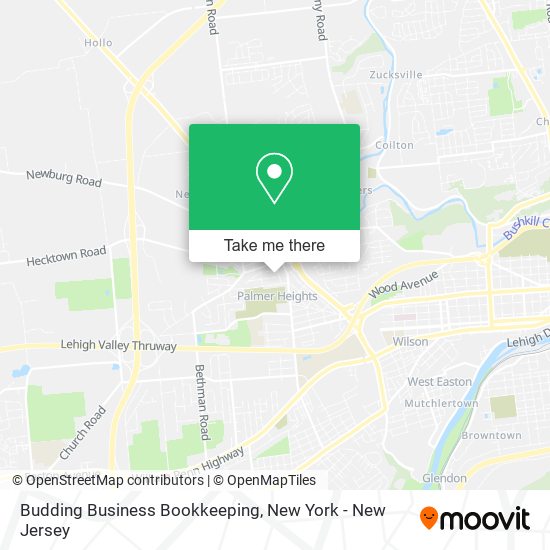 Mapa de Budding Business Bookkeeping