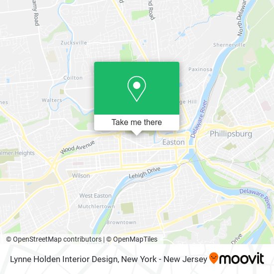 Lynne Holden Interior Design map