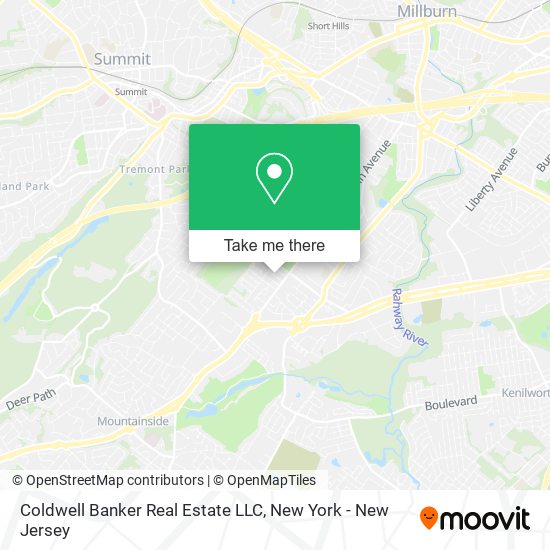 Mapa de Coldwell Banker Real Estate LLC