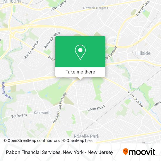 Mapa de Pabon Financial Services