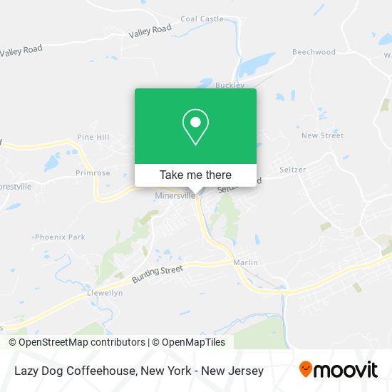 Lazy Dog Coffeehouse map