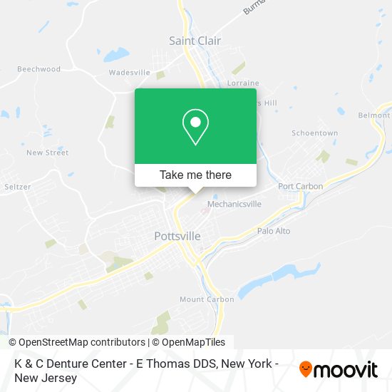K & C Denture Center - E Thomas DDS map