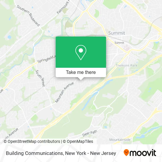 Building Communications map