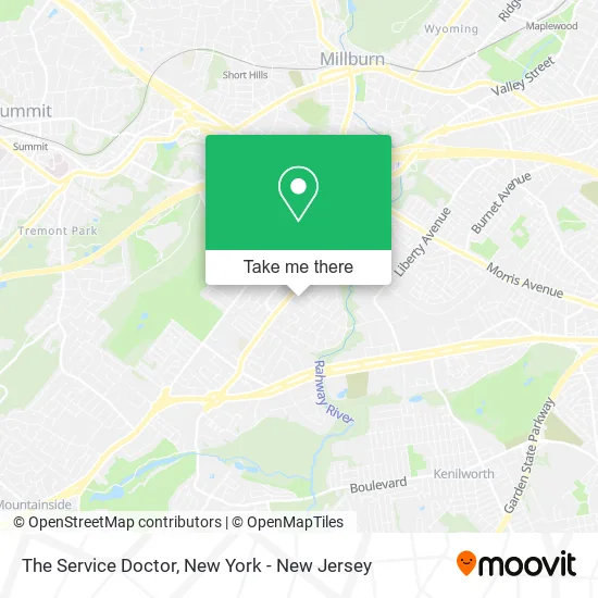 The Service Doctor map