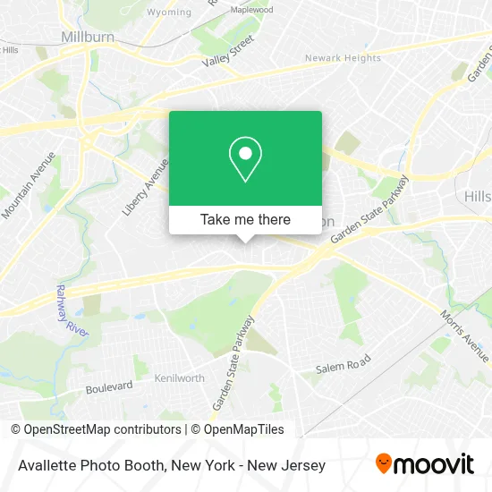 Avallette Photo Booth map