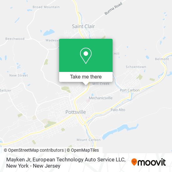 Mapa de Mayken Jr, European Technology Auto Service LLC
