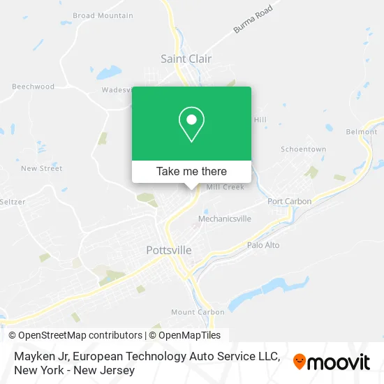 Mayken Jr, European Technology Auto Service LLC map