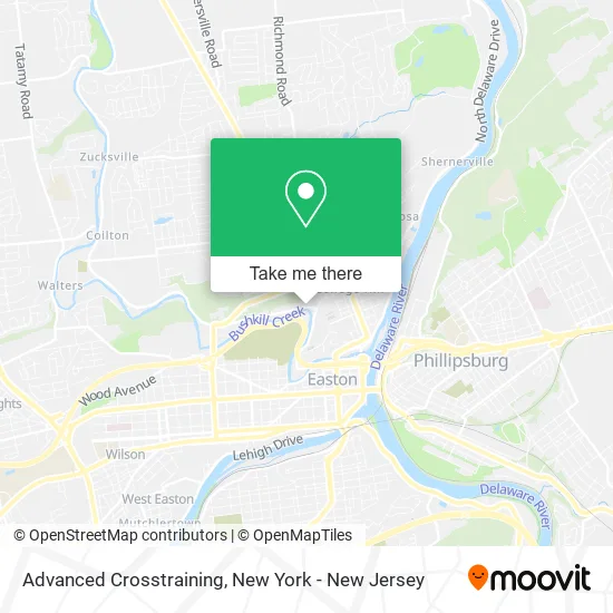 Advanced Crosstraining map